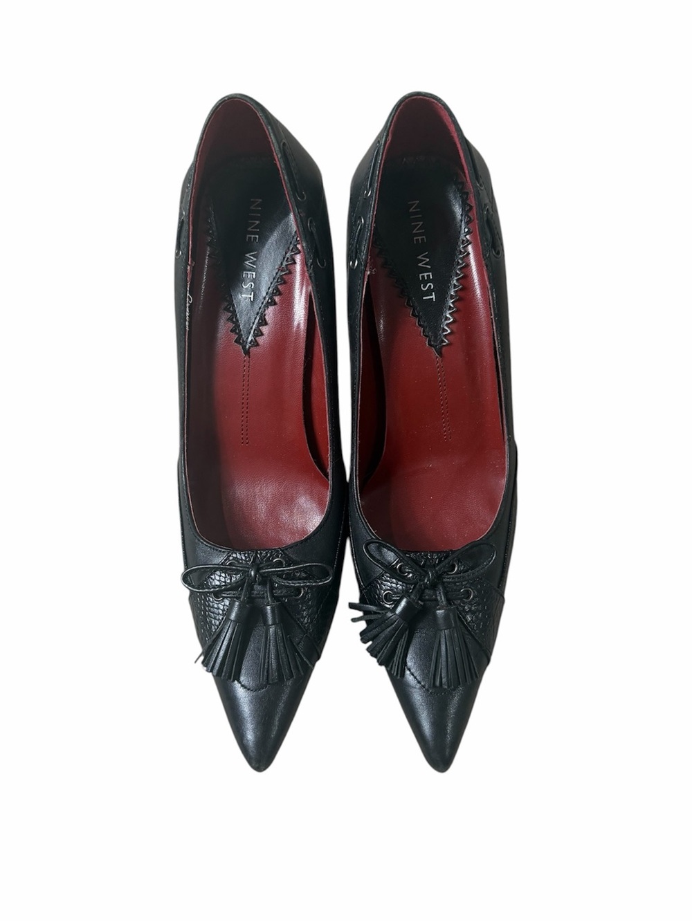 Nine West Black Pointed Toe Pumps Heels Women’s 8.5M 3 Inch